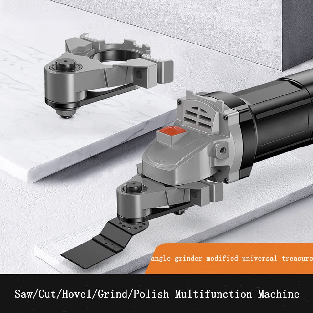 100Mm Type Multifunctionele Haakse Slijper Converter Oscillerende Tool Adapter Kit Schuren Grinder Gereedschap