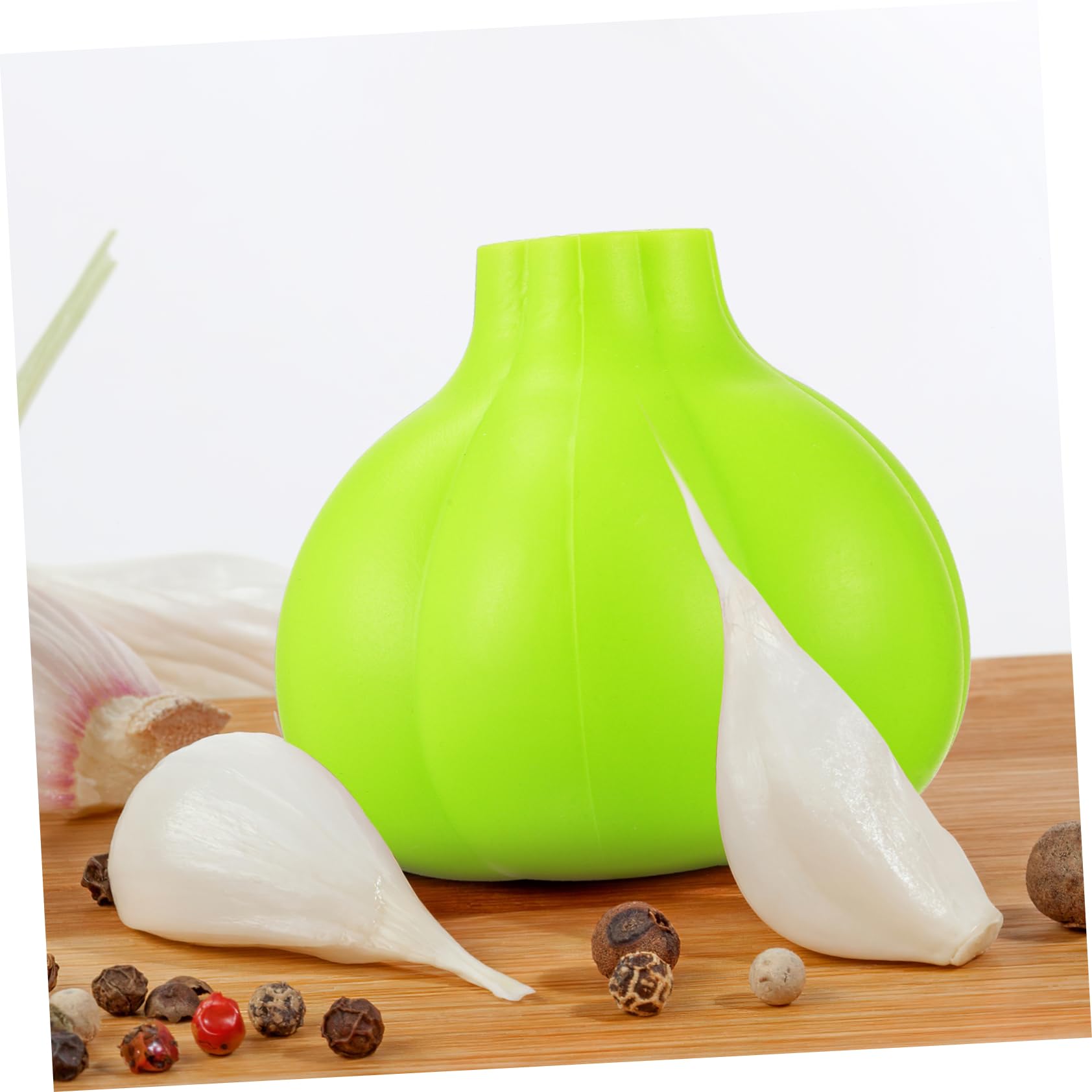 GRIRIW Silicone Garlic Peeler Tool and Kitchen Supplies for Easy Garlic Skin Removal Adorable Design for No Waste present for Cooking Enthusiasts