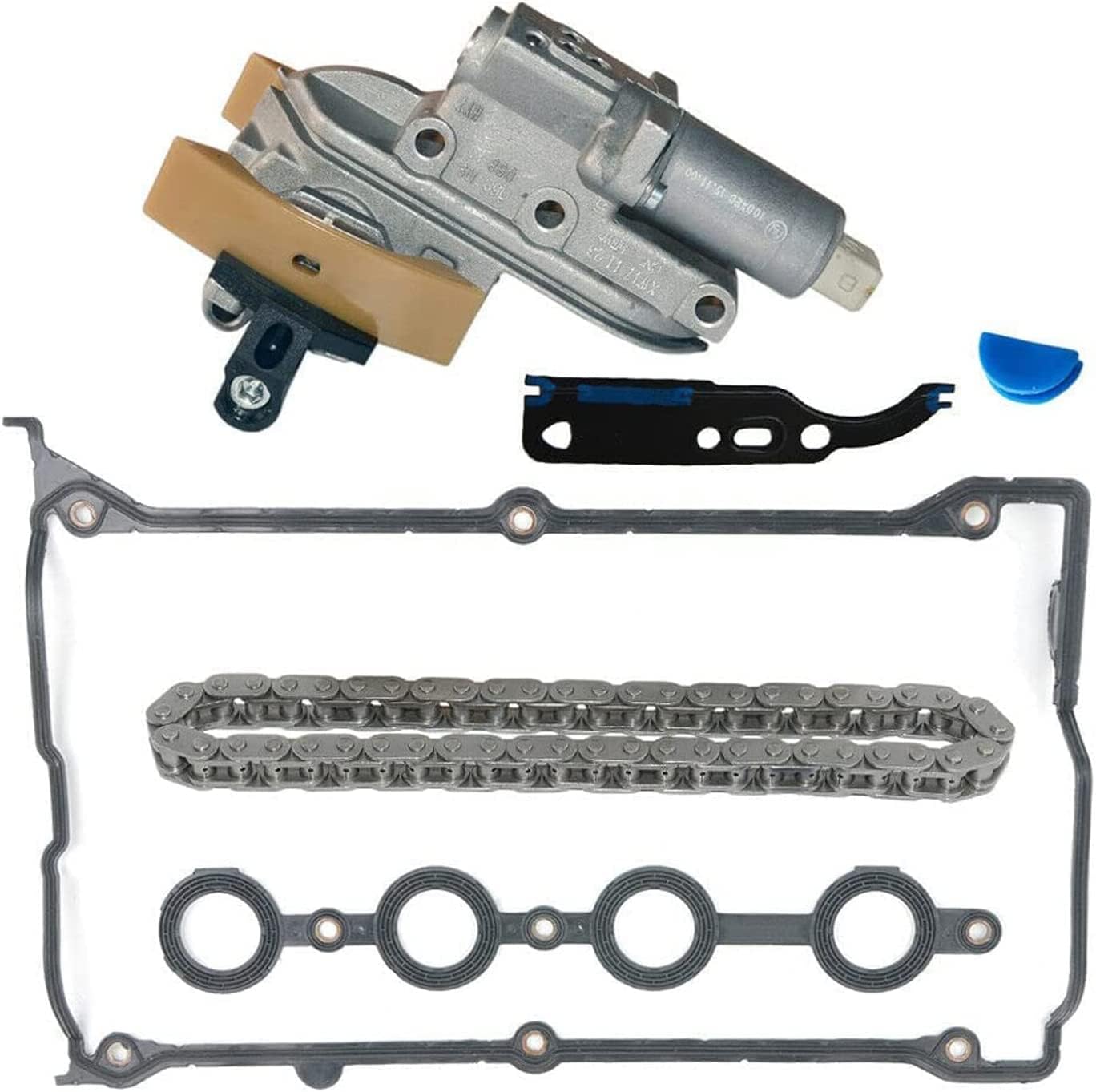 058109088K Timing Chain Tensioner Kit Replacement for 2001-2006 Audi A4 TT VW Jetta Passat Golf GTI 1.8L Part# 058109088 058109229 2T1171 510-527 7V9000