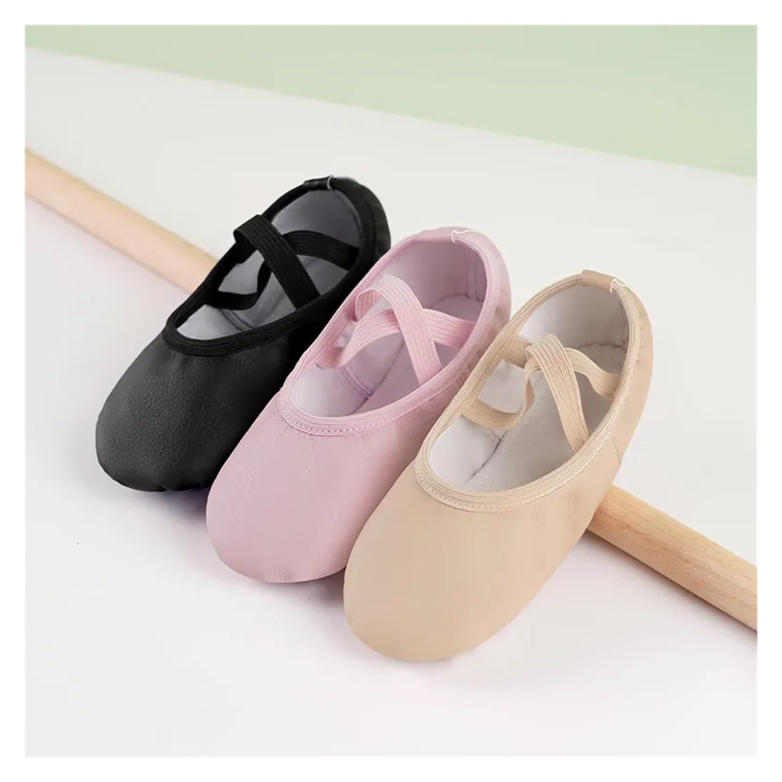 Zapatillas De Ballet Zapatillas de ballet for niñas, zapatos baile for, bailarinas cuero, suela, zapatillas gimnasia para danza