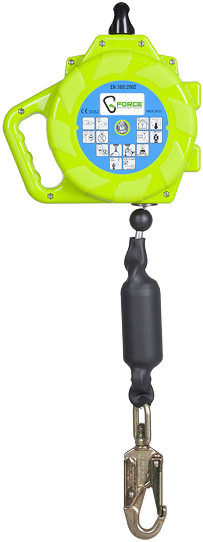 G-Force CR250HV 11mtr Self-Retractable Fall Arrest Block High Visibility Inertia Reel Height Safety Device