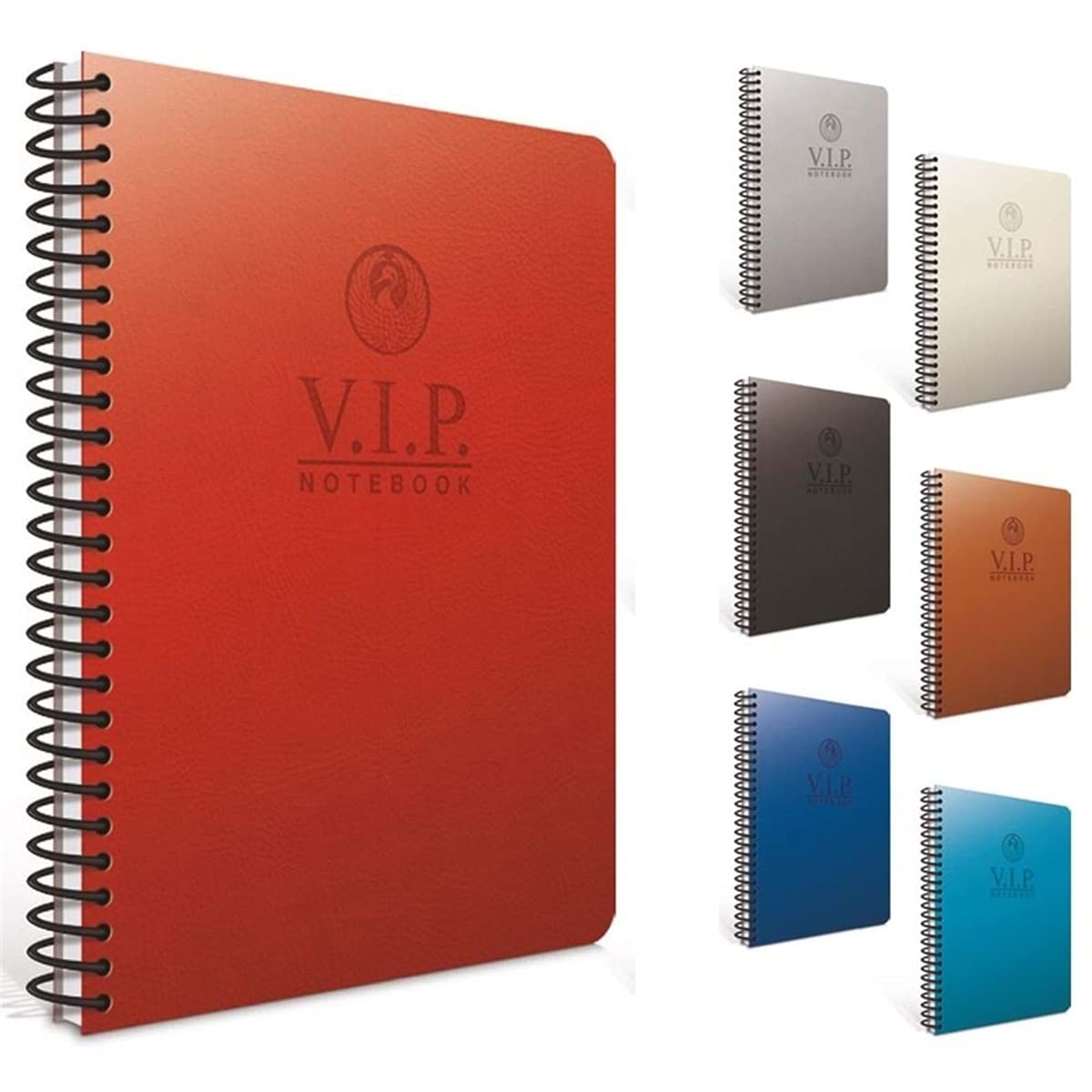 Gıpta Vip - Cuaderno de espiral (17 x 24, 140 hojas, cuadriculado)