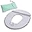 Ingenuity Foldaway Travel Potty Training Seat with Storage Bag, Folding & Portable Toddler Potty Seat, Easy One-Handed Open, Non-Slip Grip