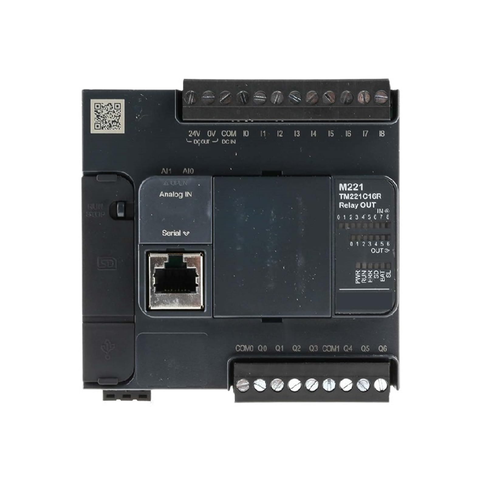 TM221C24R automate programmable industriel série TM221C avec E/S relais