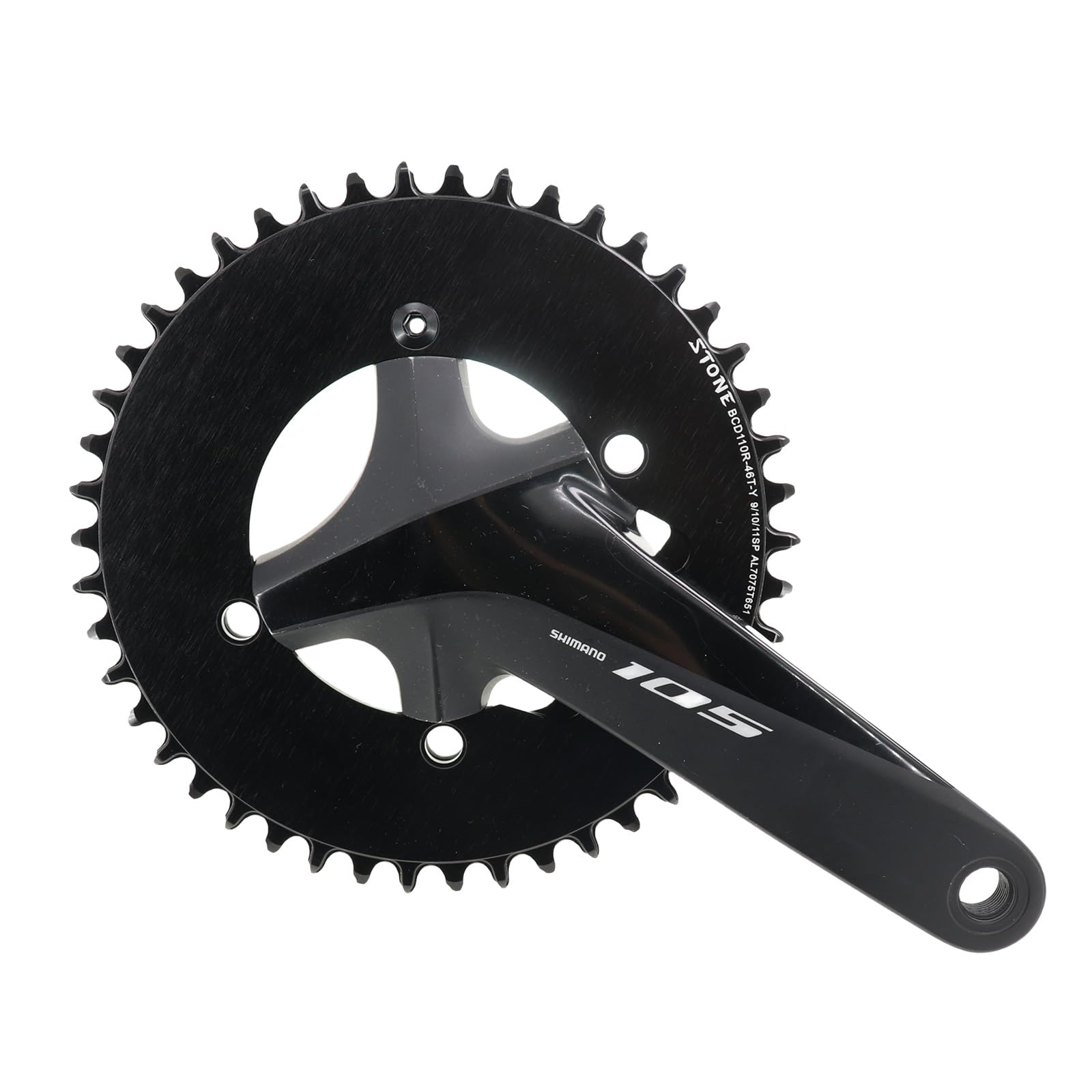 Amazon | STONE ラウンドシングルチェーンリング 110BCD R7000