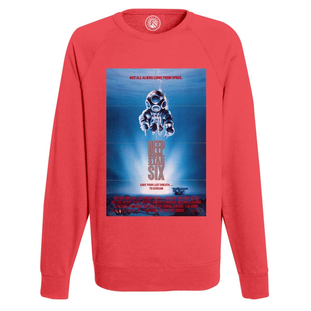Sweat Deep Star Six Idéal pour vos Soirées Cinéma Rétro