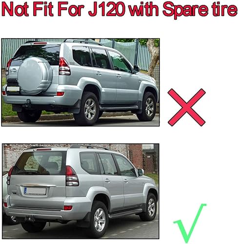 Miniatura 2 de HZLXF1 Juego de brazo de limpiaparabrisas para Toyota Land Cruiser Prado J120 2002 2003 2004 2005 2006 2007 2008 2009