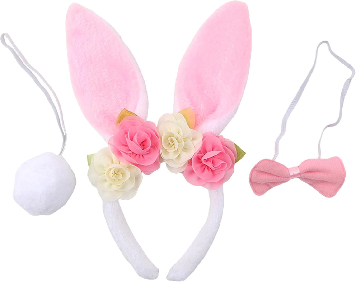 Girls Tutu Dress Easter Bunny Costume Hawaiian Tutu Dress Hula Princess Dresses with Headband for Kids