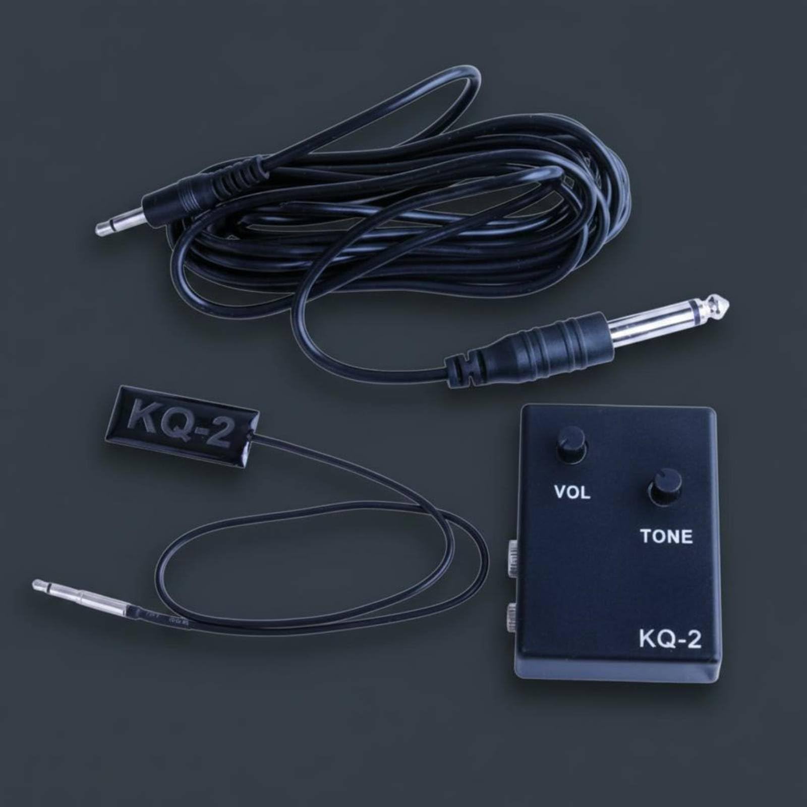 Violin Pickup Professional Sound Acoustic Violin Pickup Fine Tuning Control String Instrument for Violinists, Performers, Live Performance, Stage, Black-image-3