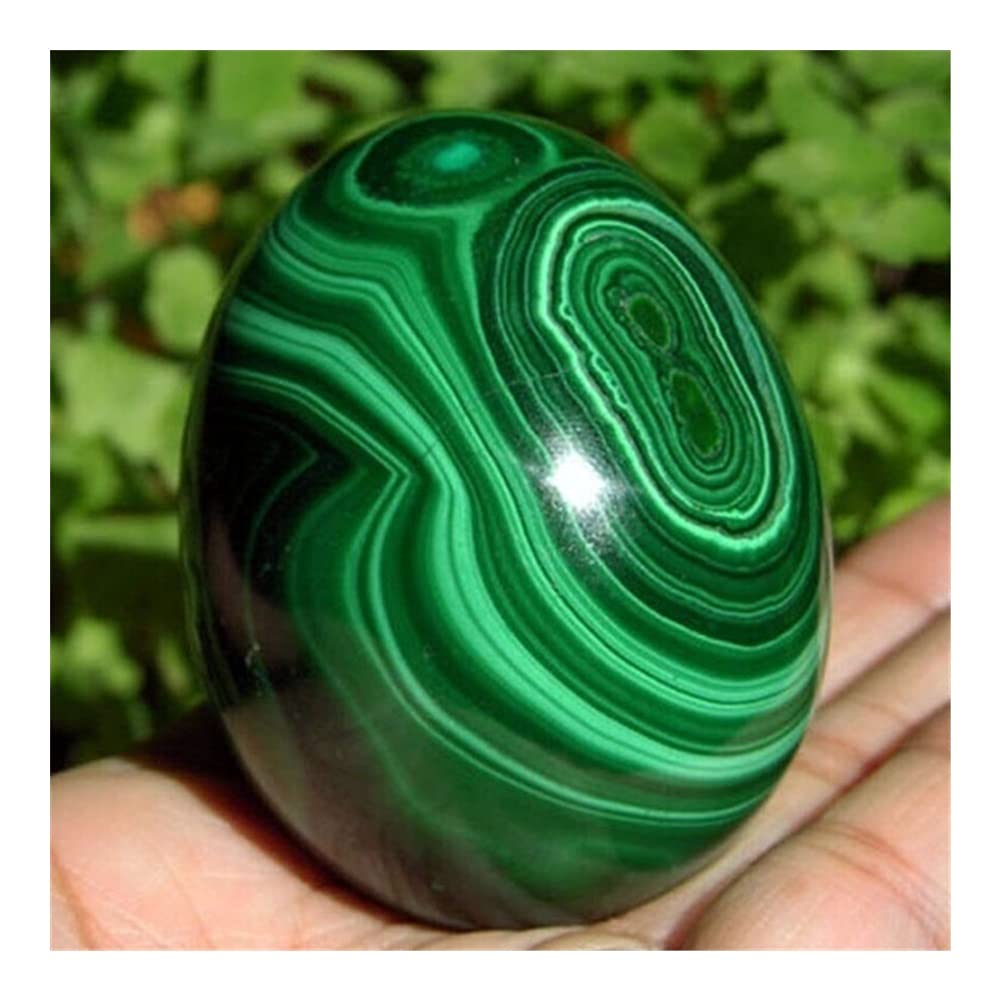 Decorazione della Stanza Regalo di della Sfera dell'uovo dell'uovo della Pietra preziosa di Cristallo della Malachite Verde Scuro Naturale