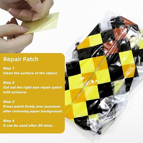 Miniatura 9 de Paquete de 5 unidades únicas con tema de píxeles de PVC inflables de gran tamaño, espadas hachas, hachas, hachas, juguete para fiesta, divertido,