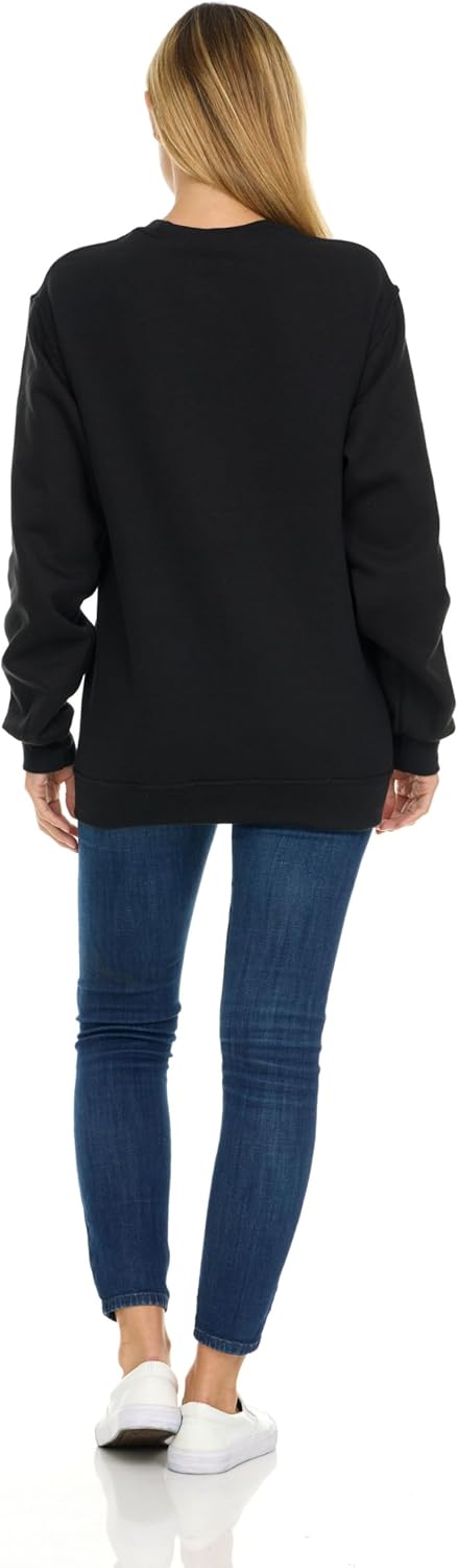 BILLIONHATS 3 Pack Women’s Oversized Crew Neck Sweatshirt, Fleece Lined, Bulk Wholesale Sweatshirts - Image 6
