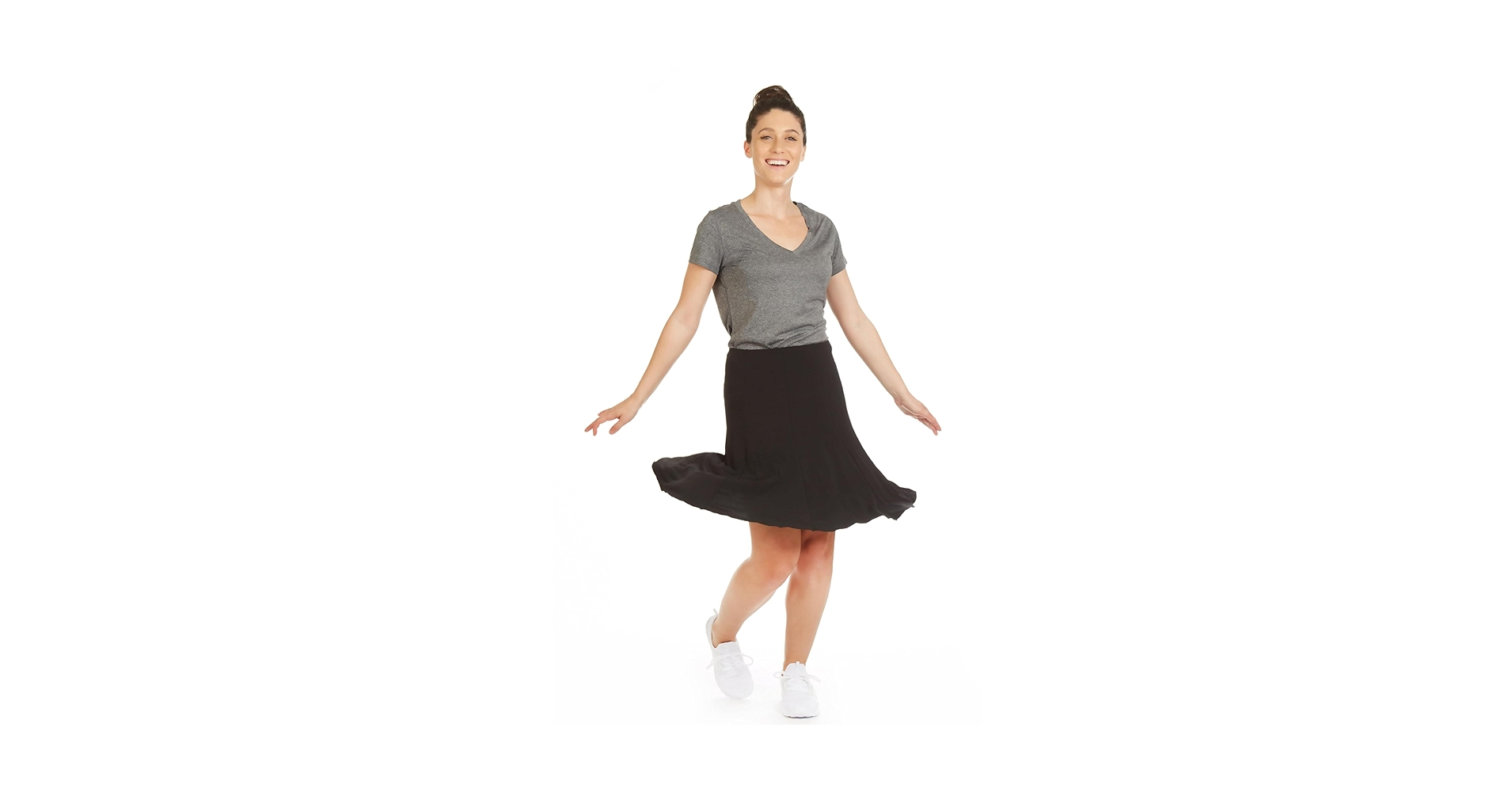 Snoga Athletics Twirly Skirt 23in Pull On Midi Fit and Flare