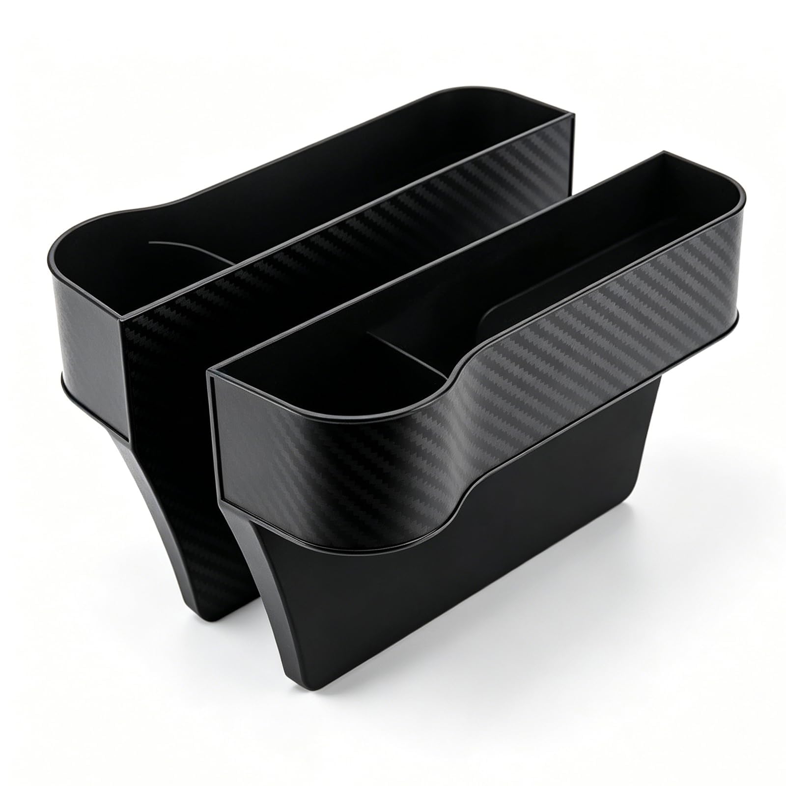 RHBNCCS Car Seat Gap Filler Organizer for Acura TLX Console Side Pocket Storage Box Crevice Catcher Interseat Slit Slid Organizer,Schwarz135