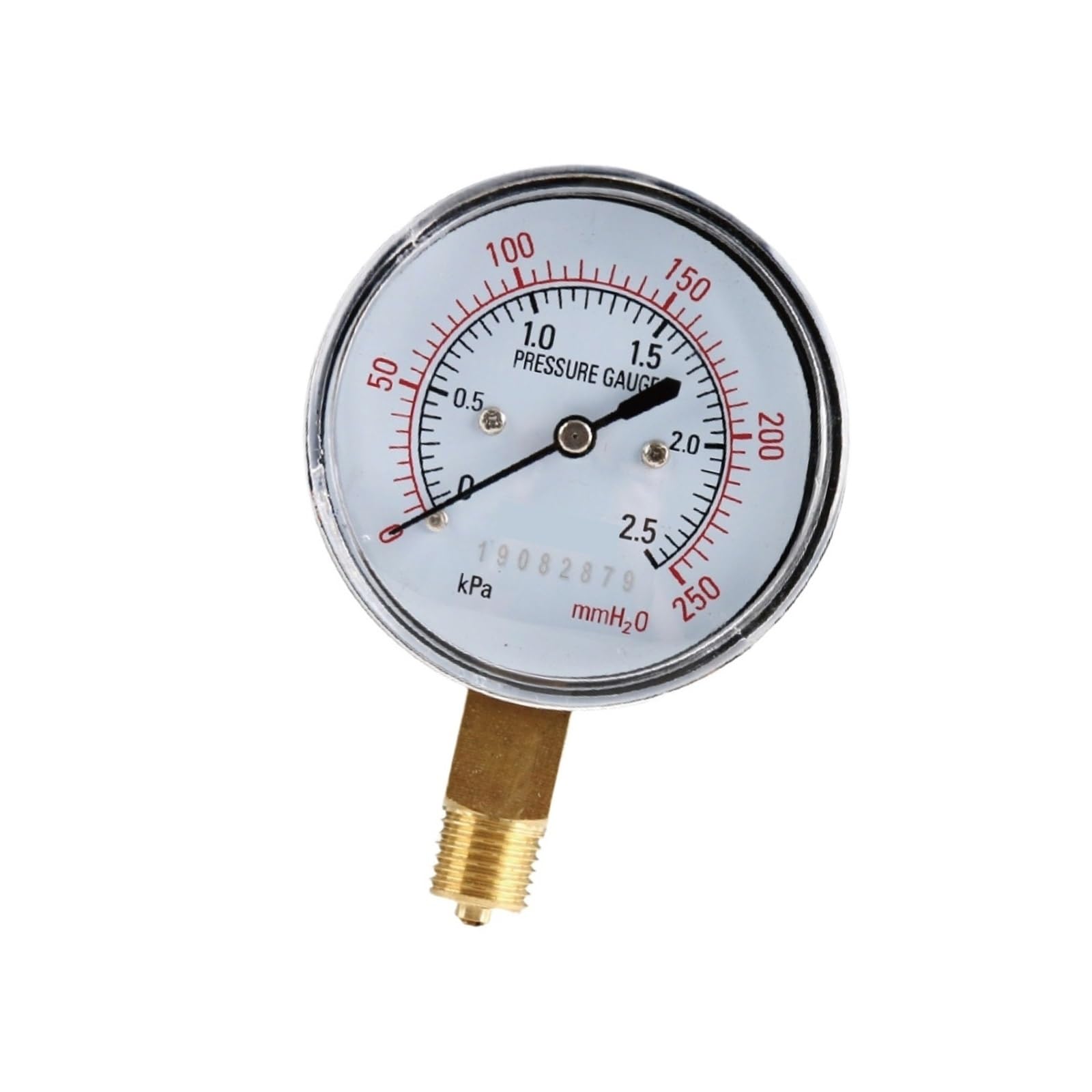 Digitales Manometer, YE-60 Membran-Manometer, Mikro-Niederdruckmanometer, Radialmontage, G1/4-Gewinde(0-6kpa)