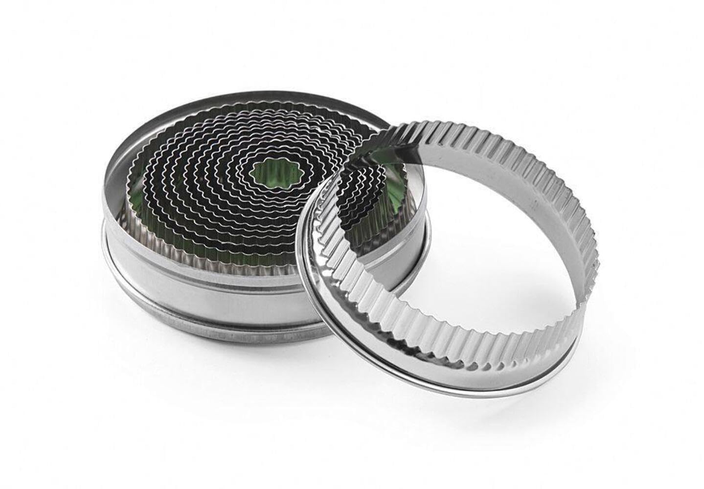 Hendi 674413 Set Coppapasta Tondi, Bordo Seghettato-image