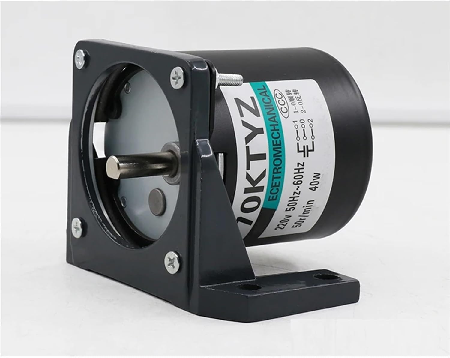70KTYZ 40W AC 220V Permanent Magnet Synchronous Gear Motor 1Pcs(80RPM)