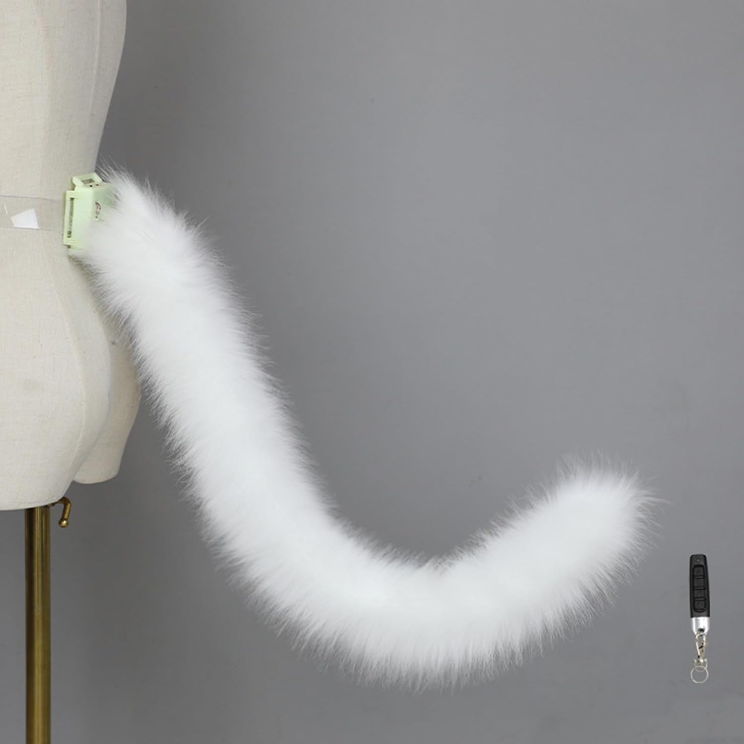 Electric Wolf Foxes Cats Tail Halloween Christmas Fancy Party Costume Toy Gift Woman Man Cosplays Movable Cats Tail Halloween