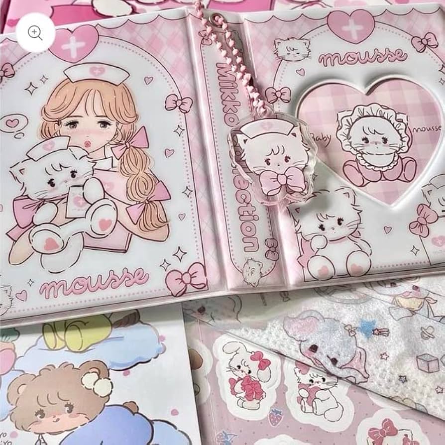 Amazon.co.jp: MIKKO illustrations コレクトブック ガーリー ピンク