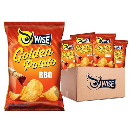 Vista 13 de Wise Snacks Ridgies - Papas fritas de crema agria y cebolla, bolsa de 0.75 onzas (40 unidades)