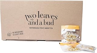 Two Leaves and a Bud Organic Chamomile Tea Bags, Naturally Caffeine Free...