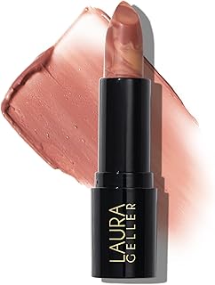 LAURA GELLER NEW YORK Italian Marble Sheer Lipstick - Berry Banana - Hydrating & Lightweight - Vitamin E & Caster Seed Oil - Cream Finish