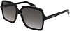 Saint Laurent SL 174 Sunglasses 001 Black / Grey Gradient Lens 56 mm 1