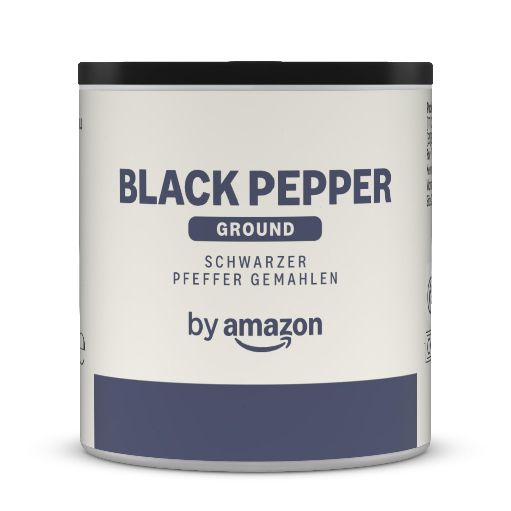 by Amazon Schwarzer Pfeffer, Gemahlen, 50g (Vorher: 'Our Essentials')