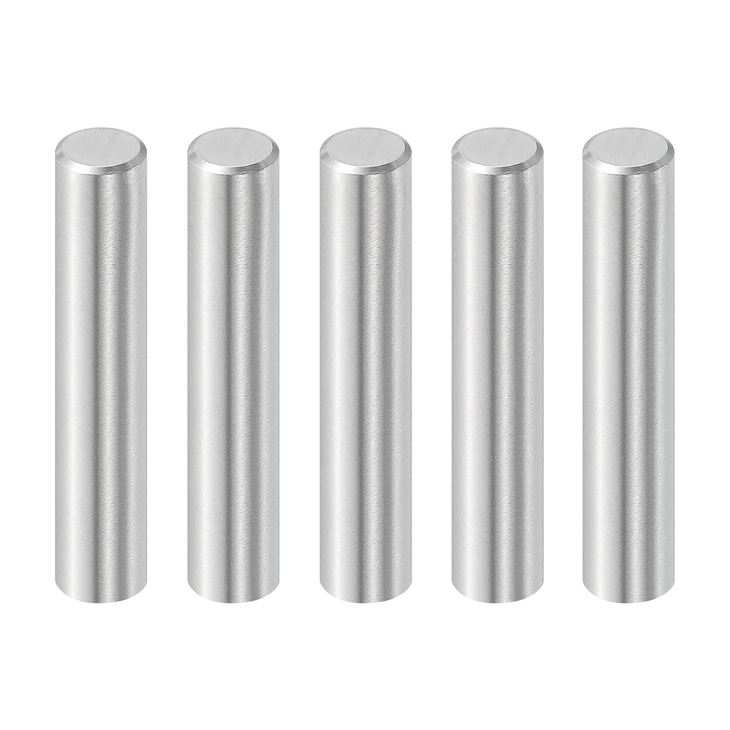 uxcell 10 Pcs 3/16x1-1/2 Dowel Pins, Bearing Steel Cylindrical Dowel Pins Shelf Support Peg Pin Rod Fasten Elements Metal Shelf Pegs