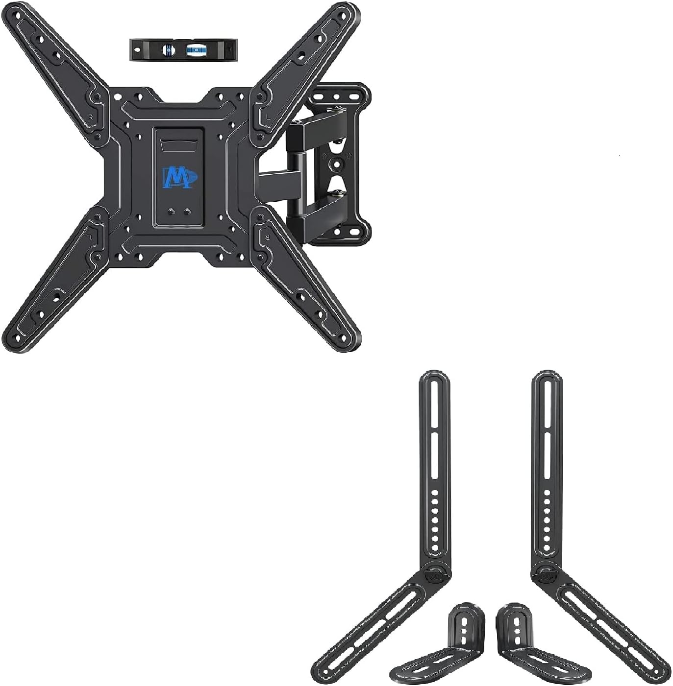 Amazon.com: Mounting Dream Full Motion TV Mount with Perfect Center ...