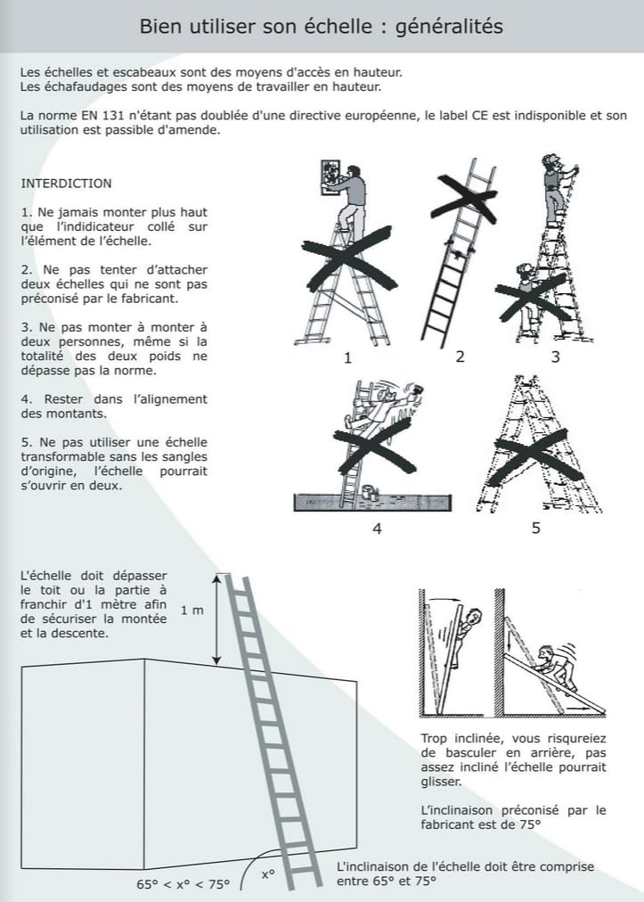 Escabeau en Acier De 3 Marches Tabouret Marche Pied Pliant L46 x l71 x H104 cm Echelle avec Pieds Anti Dérapant Max 150Kg (3 marches)