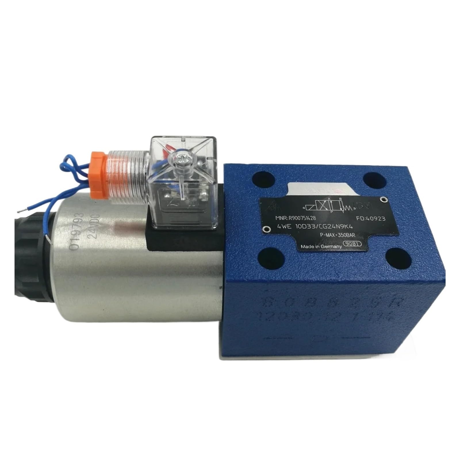 Électrovanne 4WE10D50/EG24N9K4/M vanne directionnelle hydraulique 24V