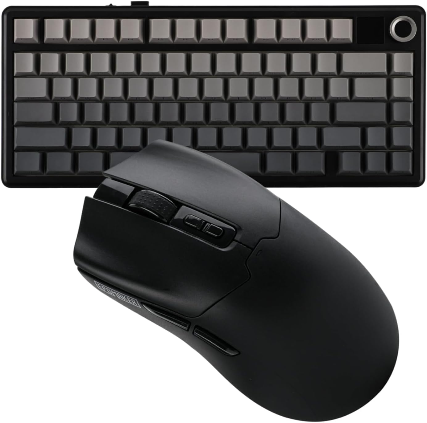 EPOMAKER X Aula F75 MAX Wireless Mechanical Keyboard with TFT Screen and Knob+Click Gaming Mouse Wireless 2.4Ghz/Bluetooth/Type-C