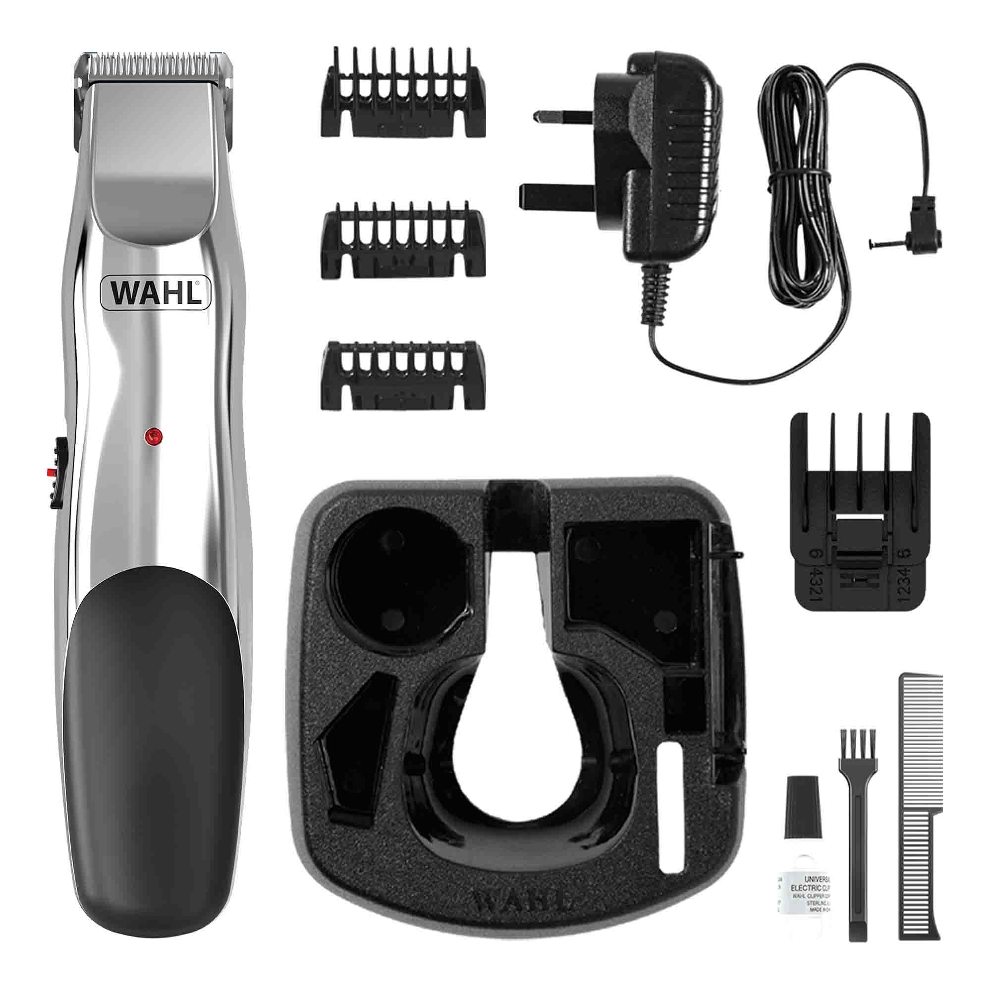 Wahl 6 Piece Haircutting Accessory Kit, Hair Cutting Set, Professional Haircut Kit with Cutting Scissors, Neck Brush, Comb, Cape, Hair Cut at Home
