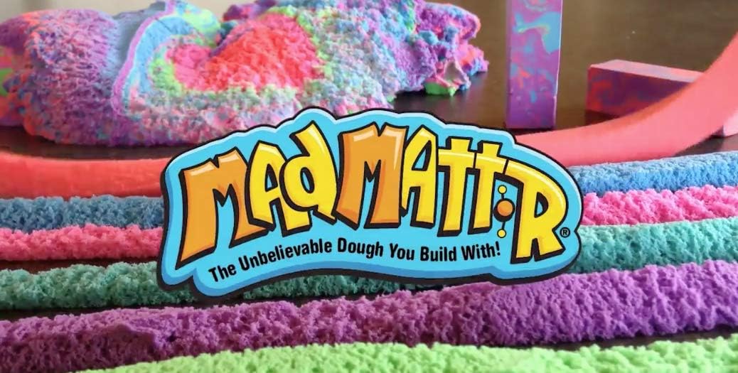 Mad Mattr Triple Pack Super-Soft Modelling Dough Compound that Never Dries Out (Pink/Purple/Blue, 30oz)