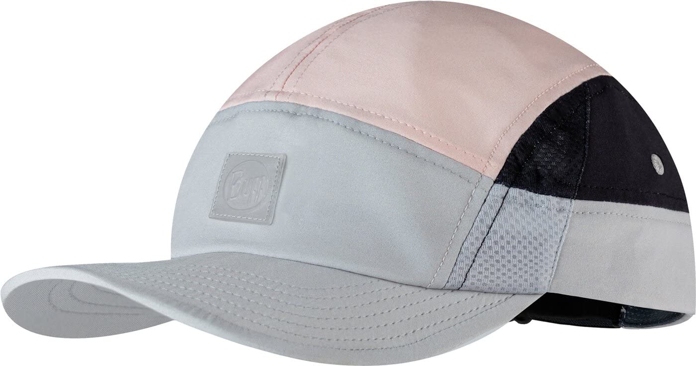 Buff Adults Domus 5 Panel Baseball Cap - Light Grey - L/XL