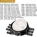 Ignition Distributor Cap and Rotor Kit Compatible with GMC Chevrolet Trucks V6 4.3L Vortec - 1996-2005 Astro Blazer, 1996-2001 Jimmy and more | Replace DR475 DR331 D465 D328A 10452457 10452458