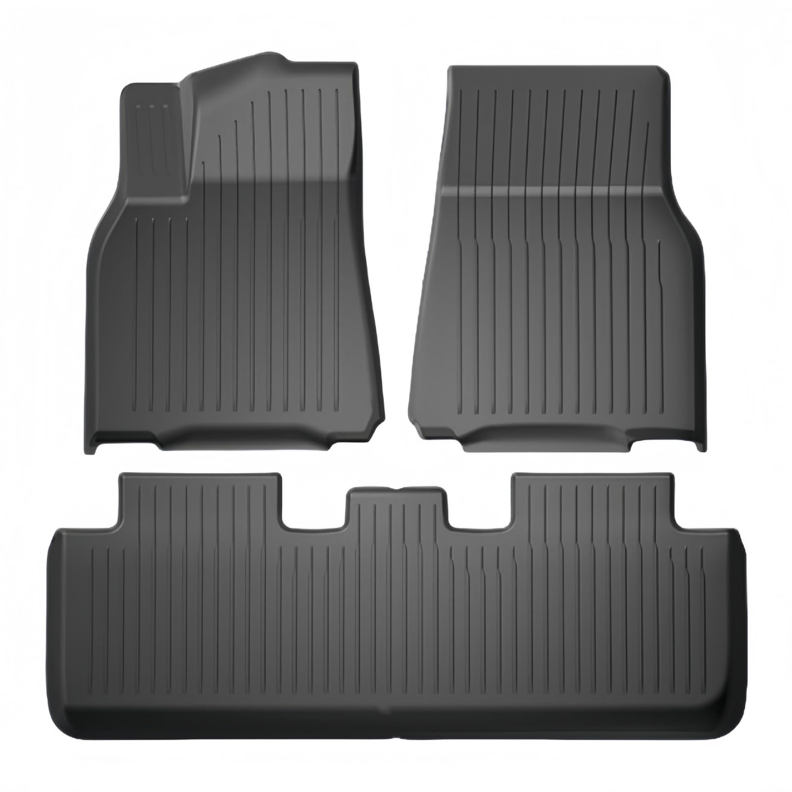 Tapis de Sol pour Tesla Model Y 2019-2024 en TPE Antidérapant