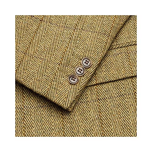 Walker and Hawkes Men’s Classic Derby Tweed Windsor Blazer – Elegant Country Jacket for Formal & Casual Occasions4