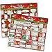 240 Self Adhesive Christmas Gift Tag Sticker Labels for Wrapping Holiday Presents & Packages 60 Elegant Silver Metallic Designs Peel & Stick Personalized Name Tags Write On to & from by Gift Boutique