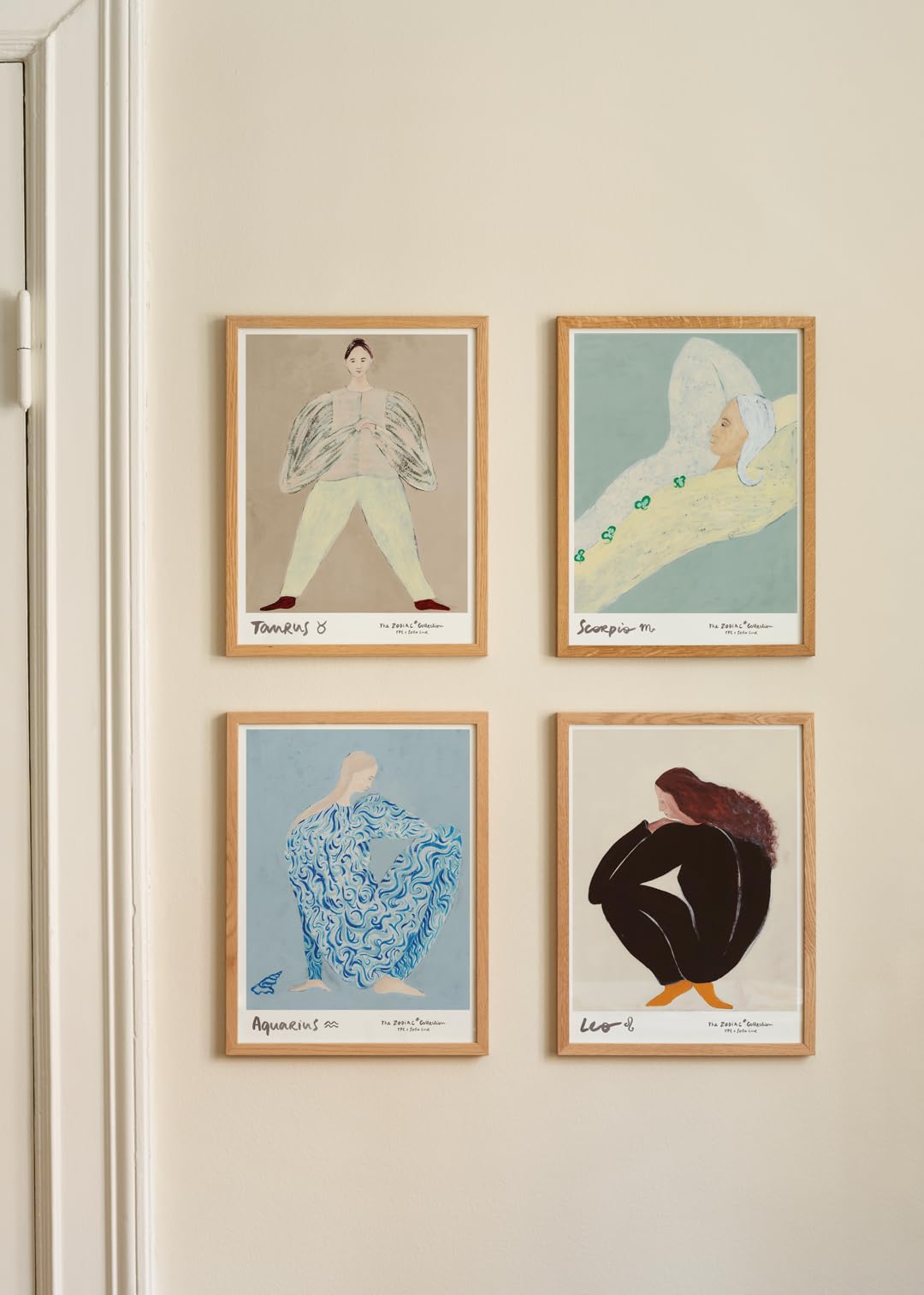 Amazon.co.jp: THE POSTER CLUB ポスタークラブ Taurus 50×70cm Sofia