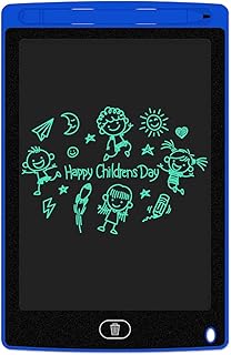 تابلت كتابة بشاشة LCD مقاس 8.5 بوصة، لوح كتابة رقمي إلكتروني وشاشة ملونة، لوح رسم ورقي للكتابة اليدوية، أزرق