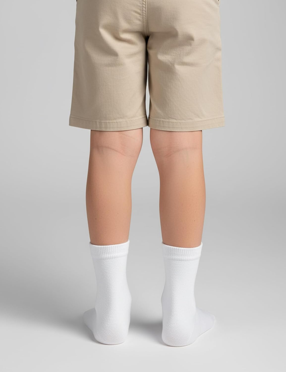 CHUNG Kids Crew Socks Cotton Boys Girls School Sox 8/10 Pack Athletic Basic Autumn Casual Sports