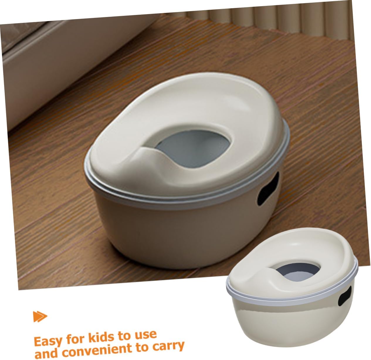 Generic Portable Potty Training Toilet for Boy Girl Lightweight and Convenient Travel Chic Design for Home Use for Independent Urination and Bowel Movements