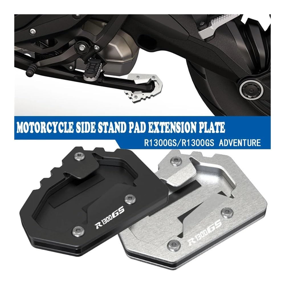 Motorrad Seitenständer Vergrößerungsplatte - CNC Aluminium Für BMW S1000R/RR