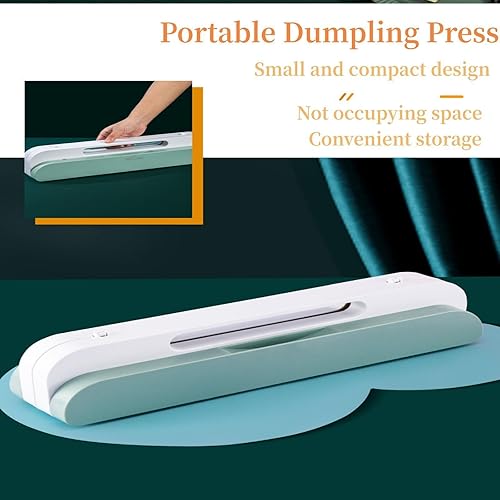 Miniatura 6 de Máquina para hacer bolas de masa hervida, prensa 8 en 1, máquina automática para hacer albóndigas con botella rociadora y cortador de piel, molde