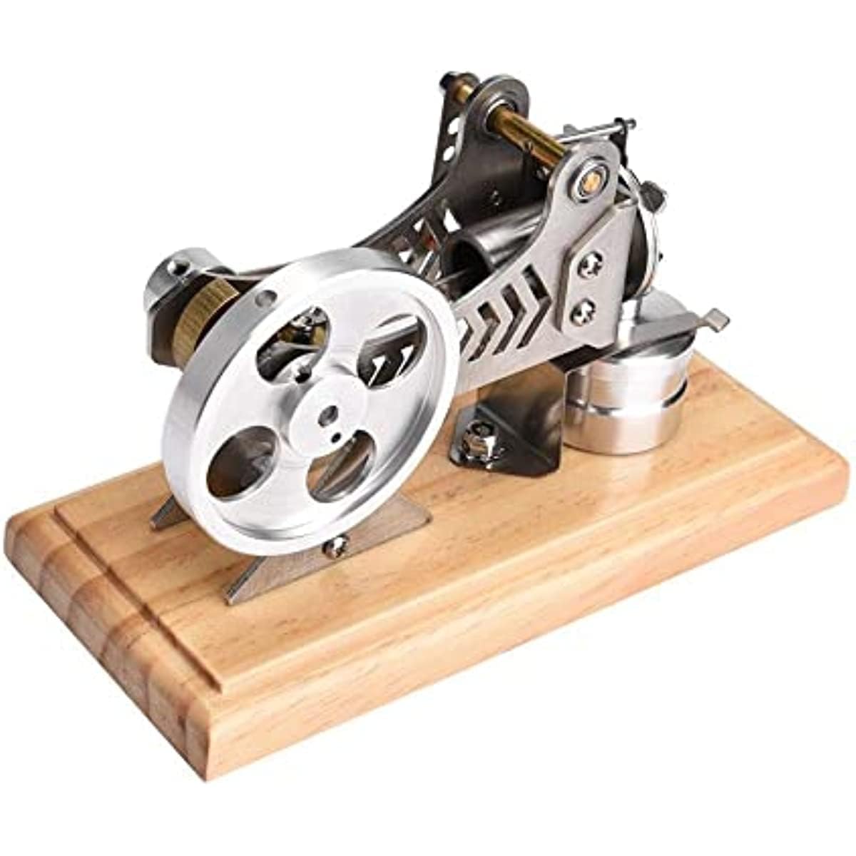 Air Stirling Engine Apprendimento fisico/meccanico per amici Insegnanti Oggetti di scena dimostrativi per bambini Progetto scientifico, regalo per adulti e bambini