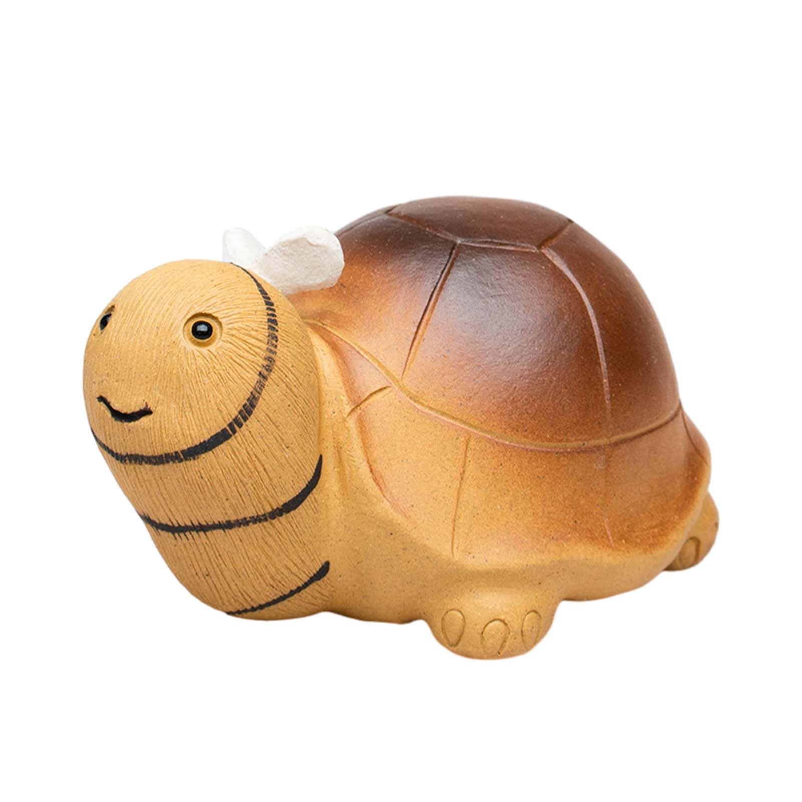 Amazon.co.jp: かわいい 亀の置物 インテリア雑貨 亀 置物 亀と蜂