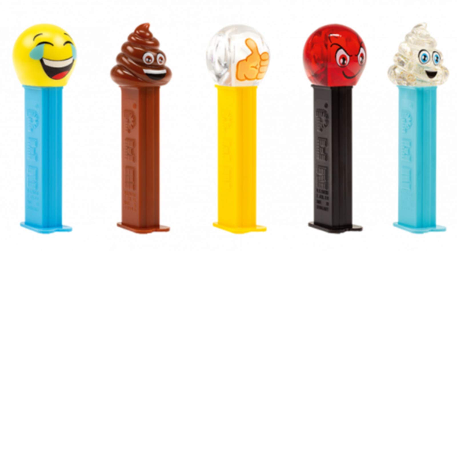 Buy Pez Emoji Variety Pack of 3 Selected from Laugh Out Loud, Poop