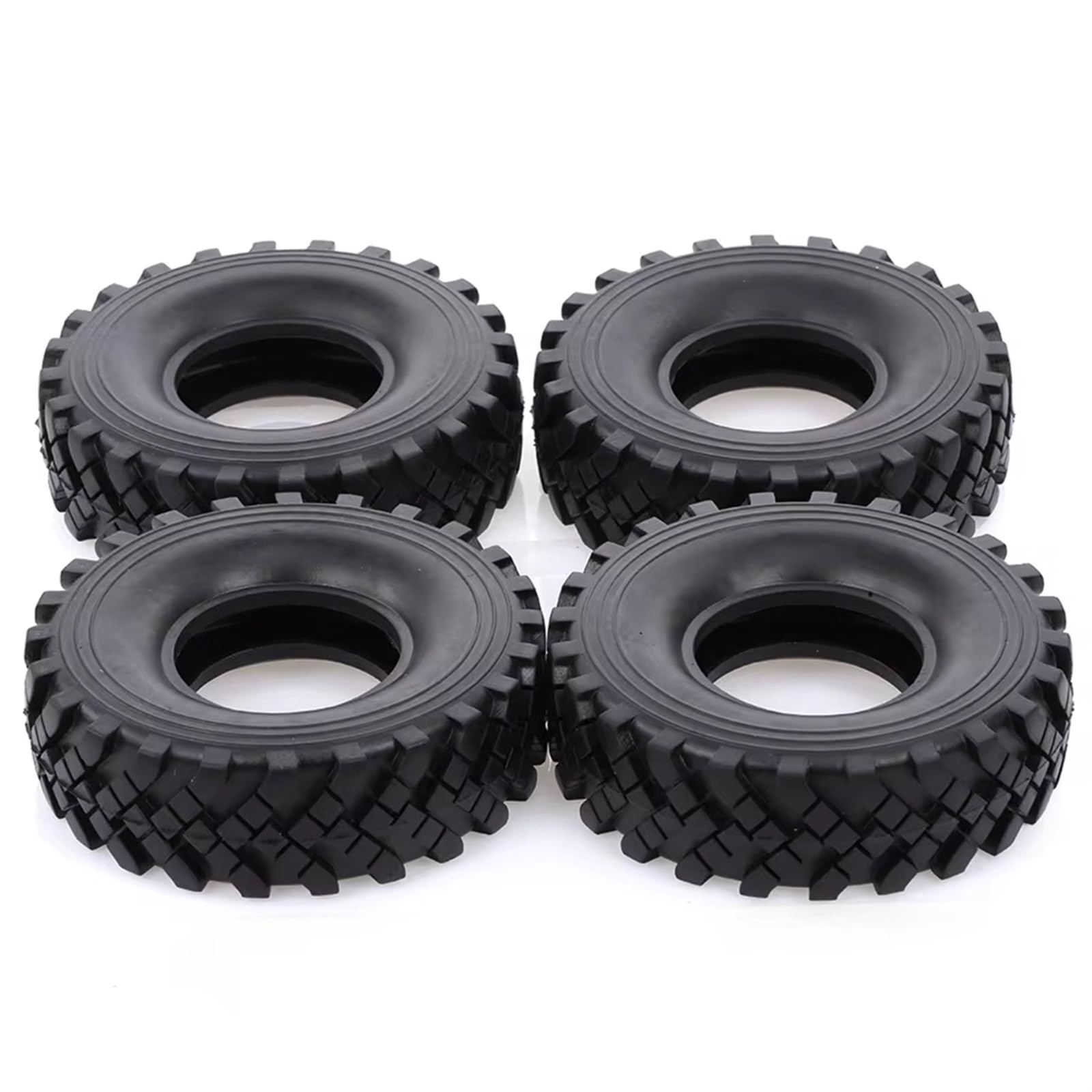 Per TRX4 Per TRX-6 Per Axial Per SCX10 90046 4PCS 2.2 Mud Grappler Pneumatici In Gomma Per Ruote Per 1:10 RC Per Rock Crawle Ruote